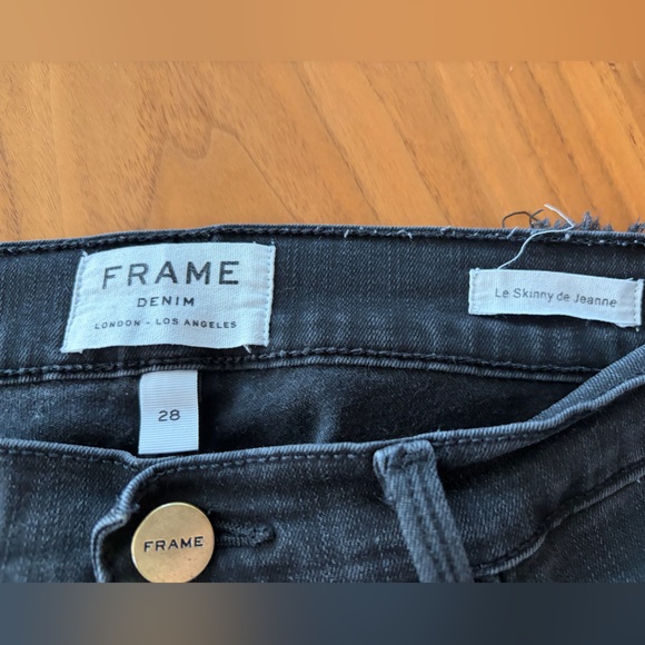 Frame Denim Women's Dark and Medium Blue Skinny Jeans Bundle - Picture 8 of 8